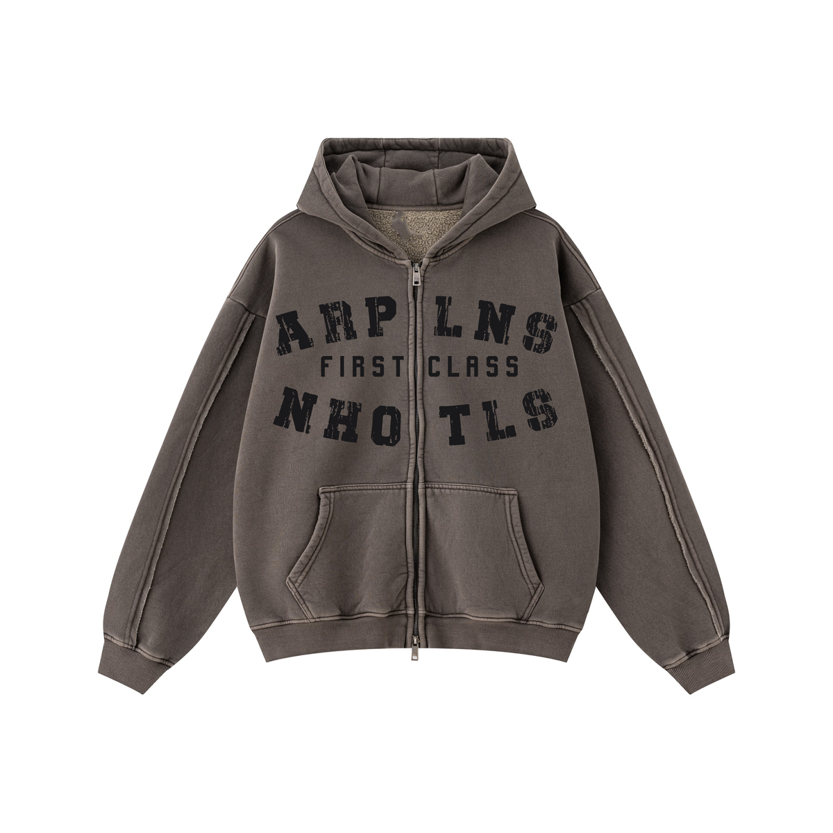 First Class Hoodie - Brown