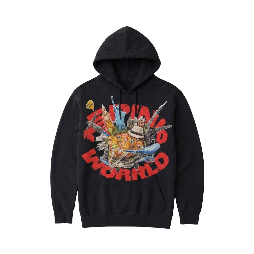 Passport Dreams Hoodie - Black