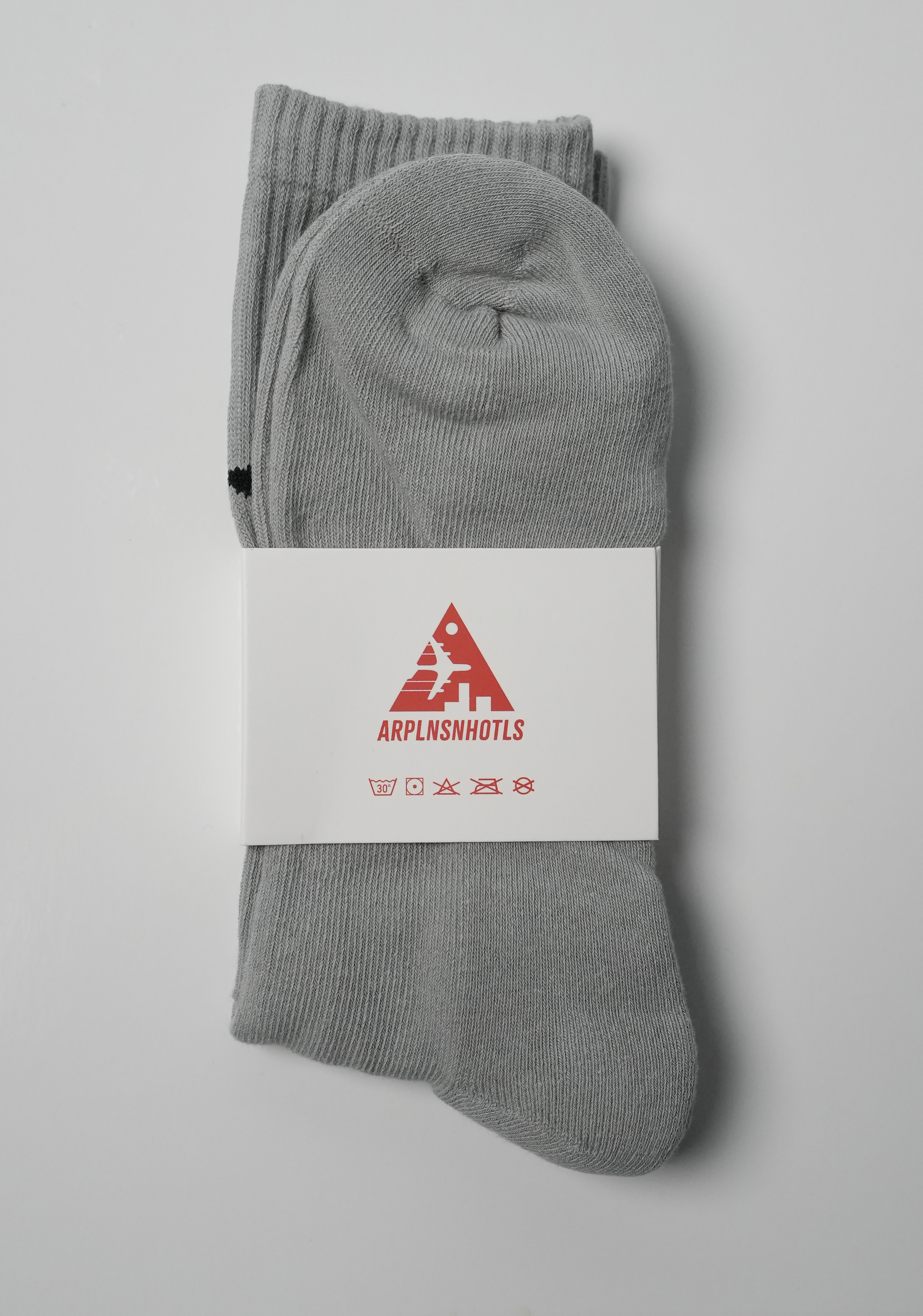 First Class Essentials - Crew Sock (Grey)
