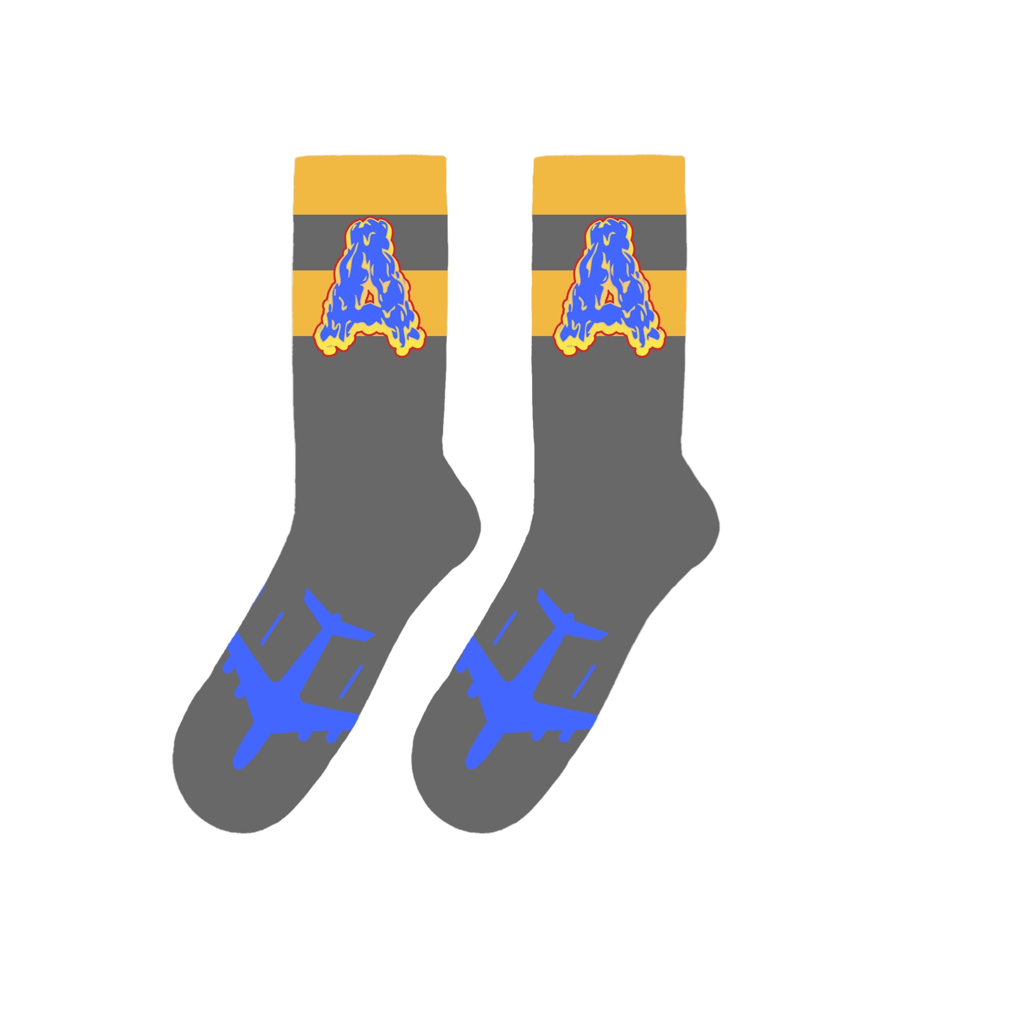 Training Socks - Midnight Terminal